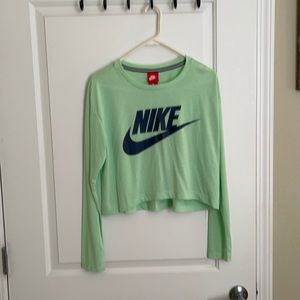 Nike Long Sleeve Crop Tee